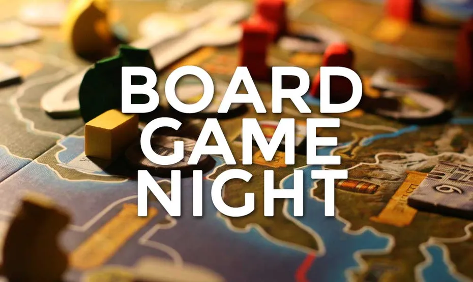 Tabletop game night friends